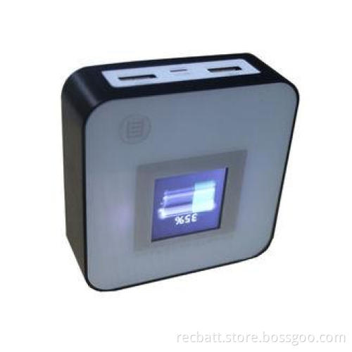 Dual USB Output Power Bank Battery Charger Rechargeable Sma